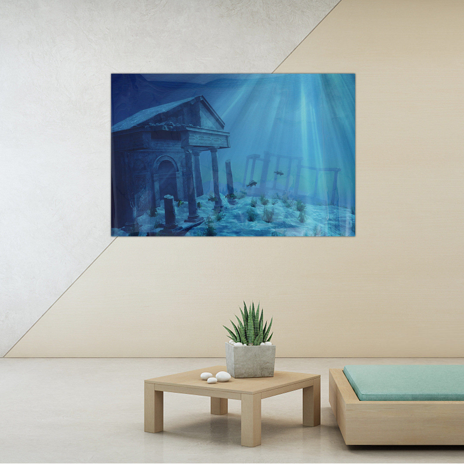 Aquarium Fish Wallpaper - Tapeta do akwarium, plakat, naklejka na