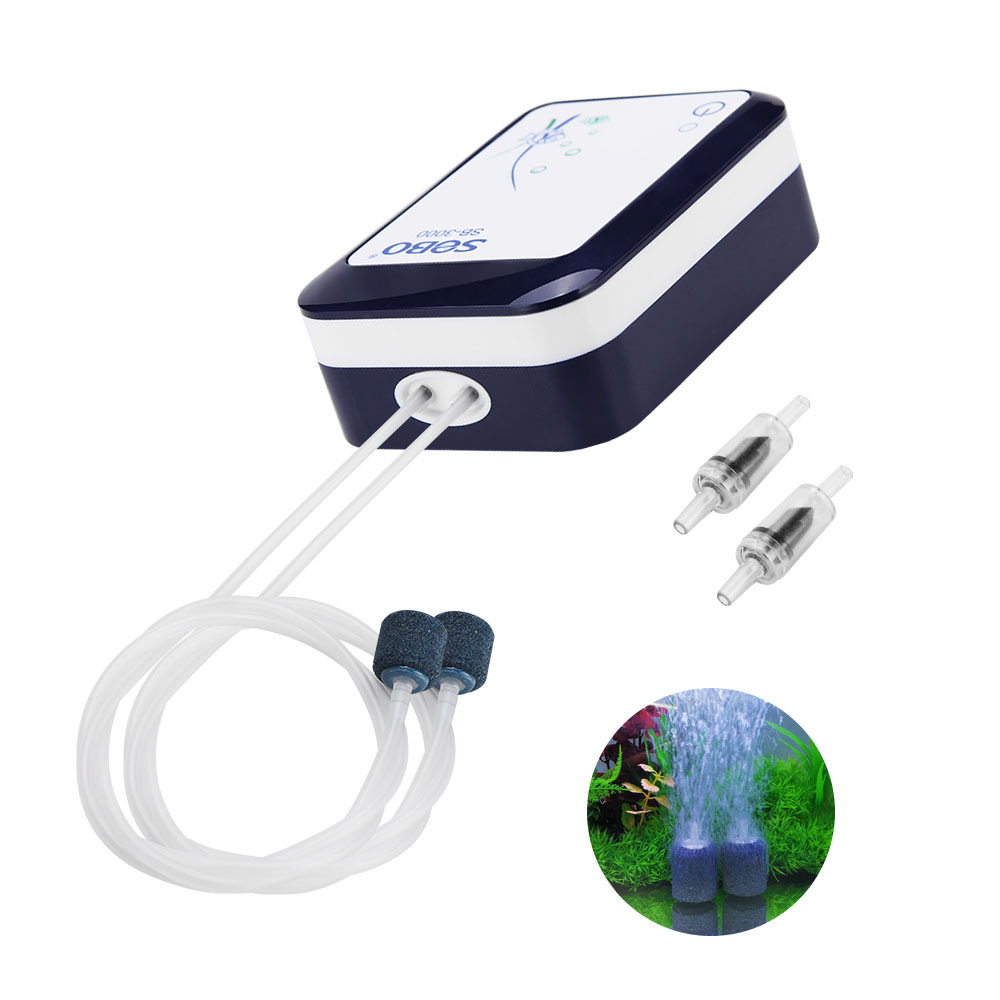 Wild Aquarium Fish - SOBO USB ładowanie akwarium pompa tlenowa