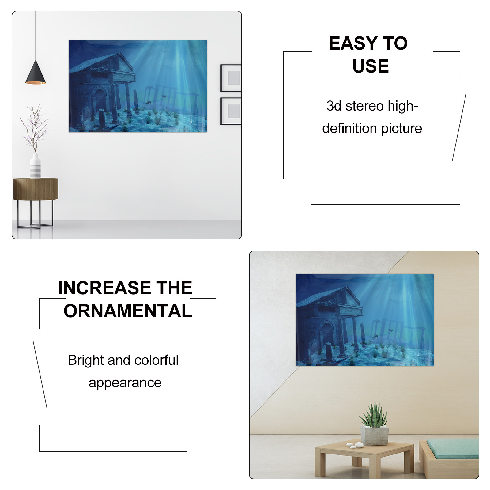 Tapeta do akwarium, plakat, na – Aquarium Fish Wallpaper recenzja i cena