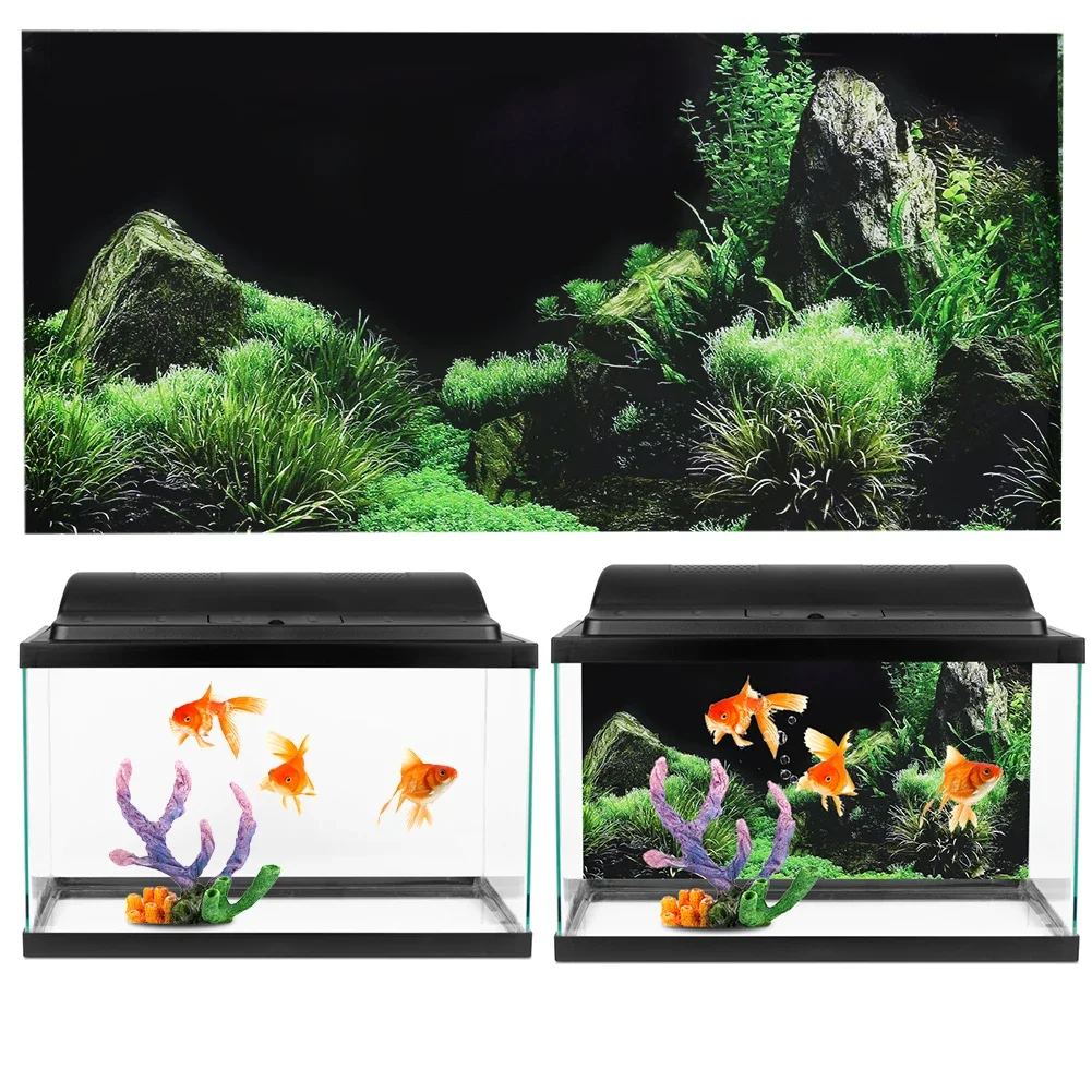 Tło do akwarium 3d plakat nakl – Aquarium Fish Only recenzja i cena