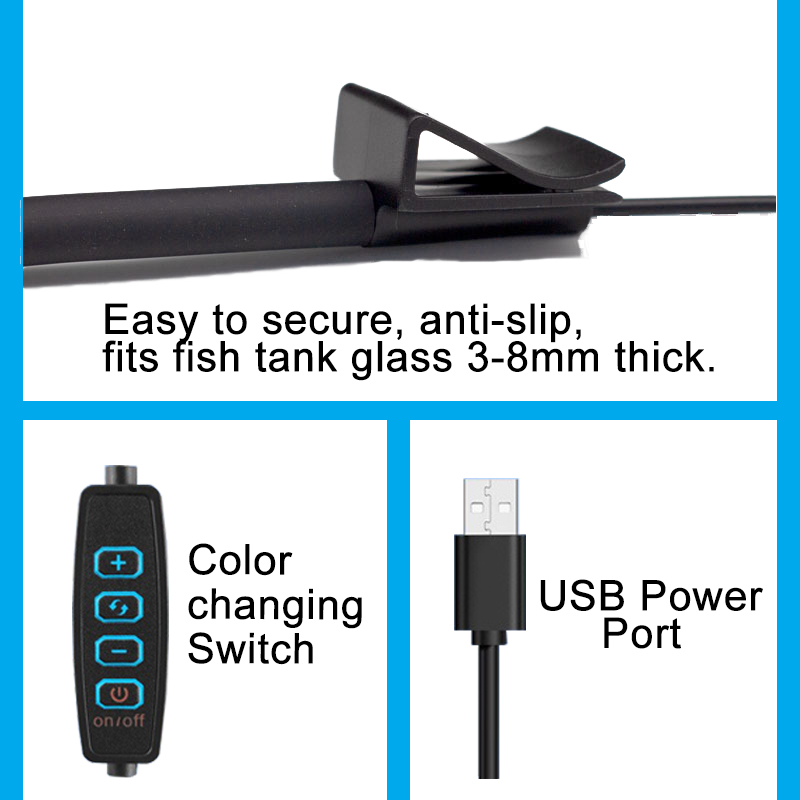 Lampa LED do akwarium USB, ośw – Aquarium Fish Only recenzja i cena
