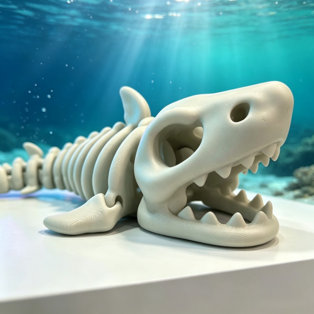 Szkielet rekina, dekoracja do  – Aquarium Fish Only recenzja i cena