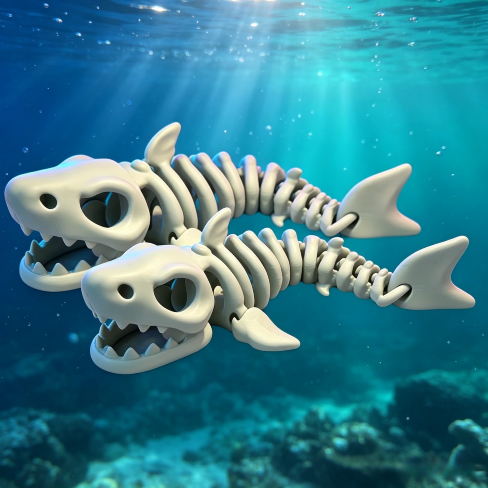 Szkielet rekina, dekoracja do  – Aquarium Fish Only recenzja i cena