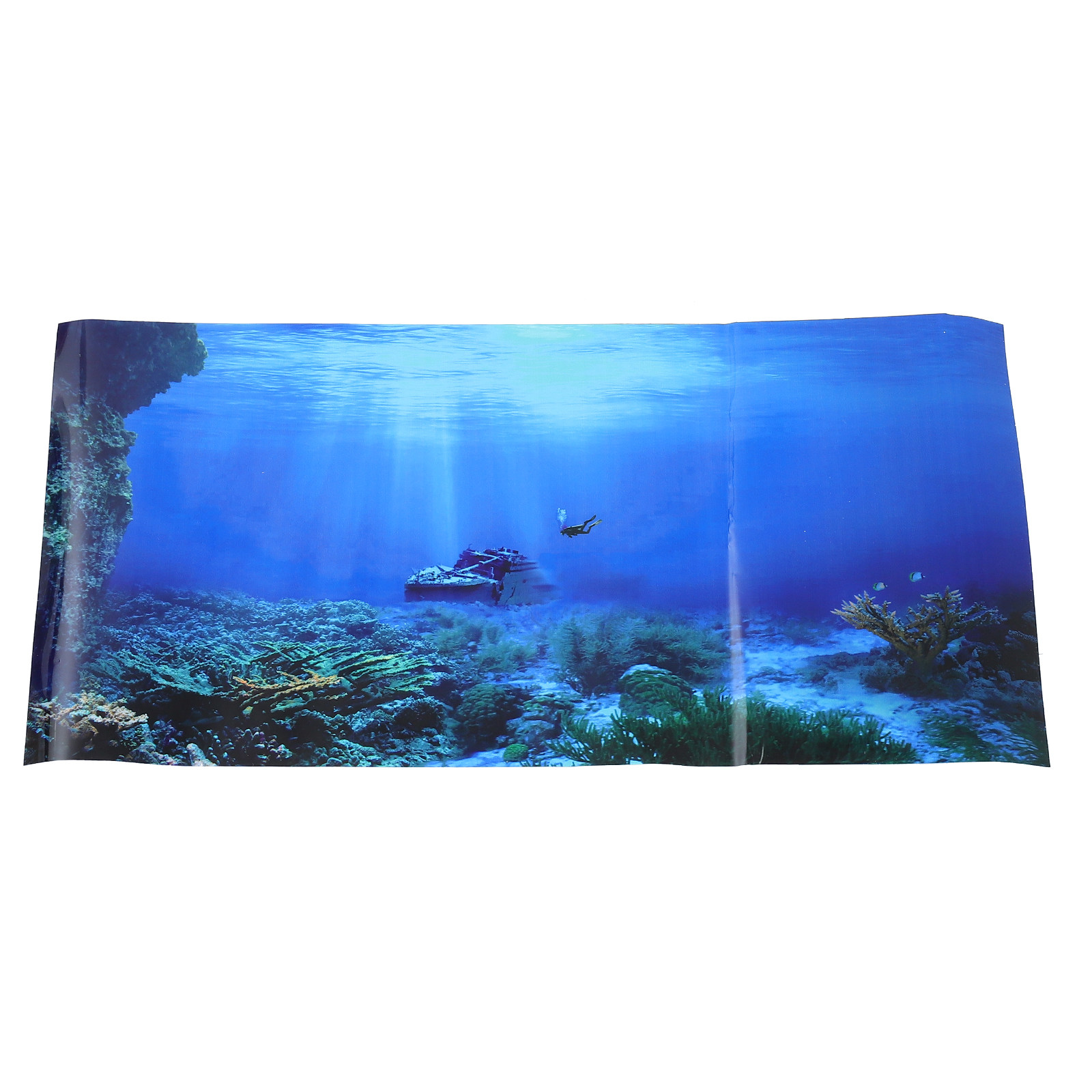 Naklejka na tło akwarium, samo – Aquarium Fish Wallpaper recenzja i cena