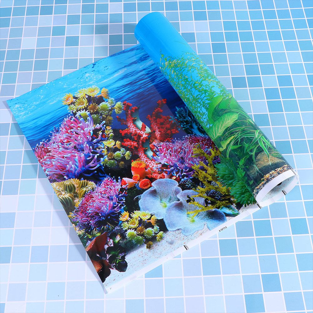 Papier tła do akwarium, pogrub – Aquarium Fish Wallpaper recenzja i cena