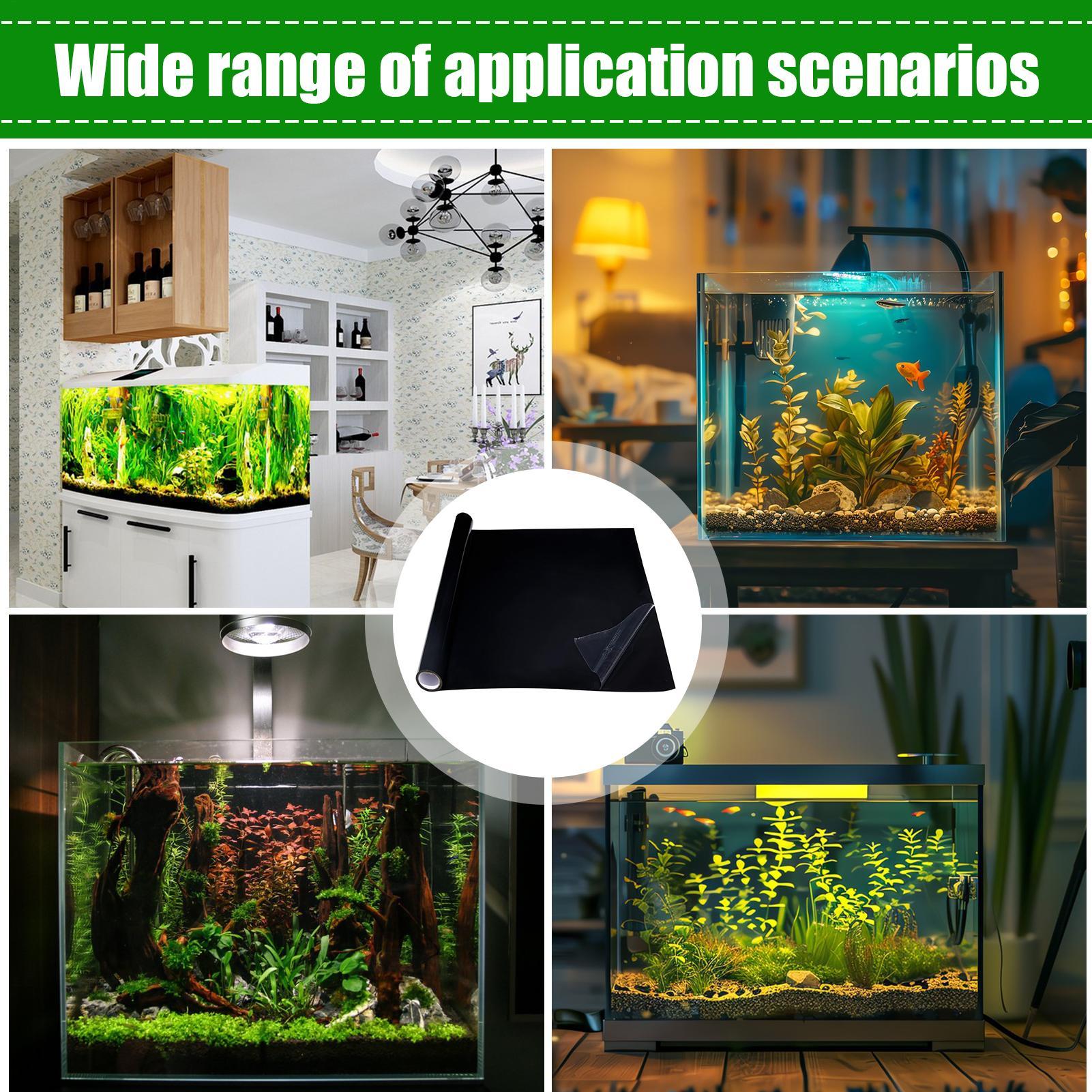 Tło do akwarium, naklejane ele – Aquarium Fish Wallpaper recenzja i cena