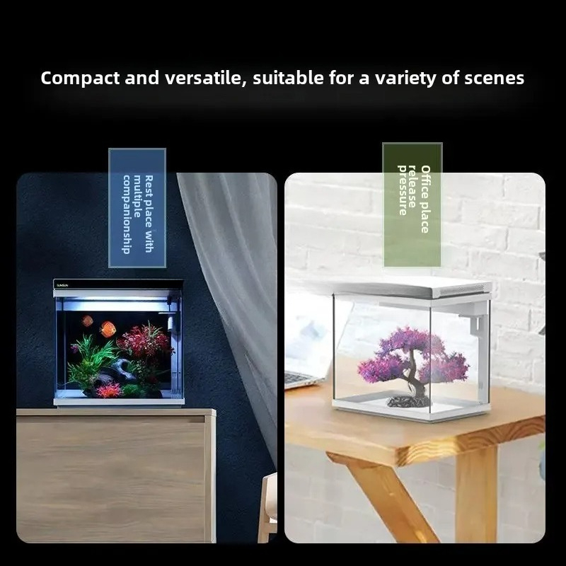 Akwarium b7 - ultra-białe szkł – Aquarium Fish Without Oxygen recenzja i cena