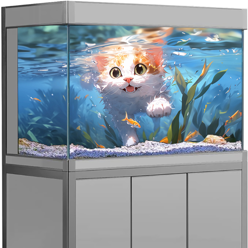Naklejka na tło akwarium 3D HD – Aquarium Fish Wallpaper Hd recenzja i cena