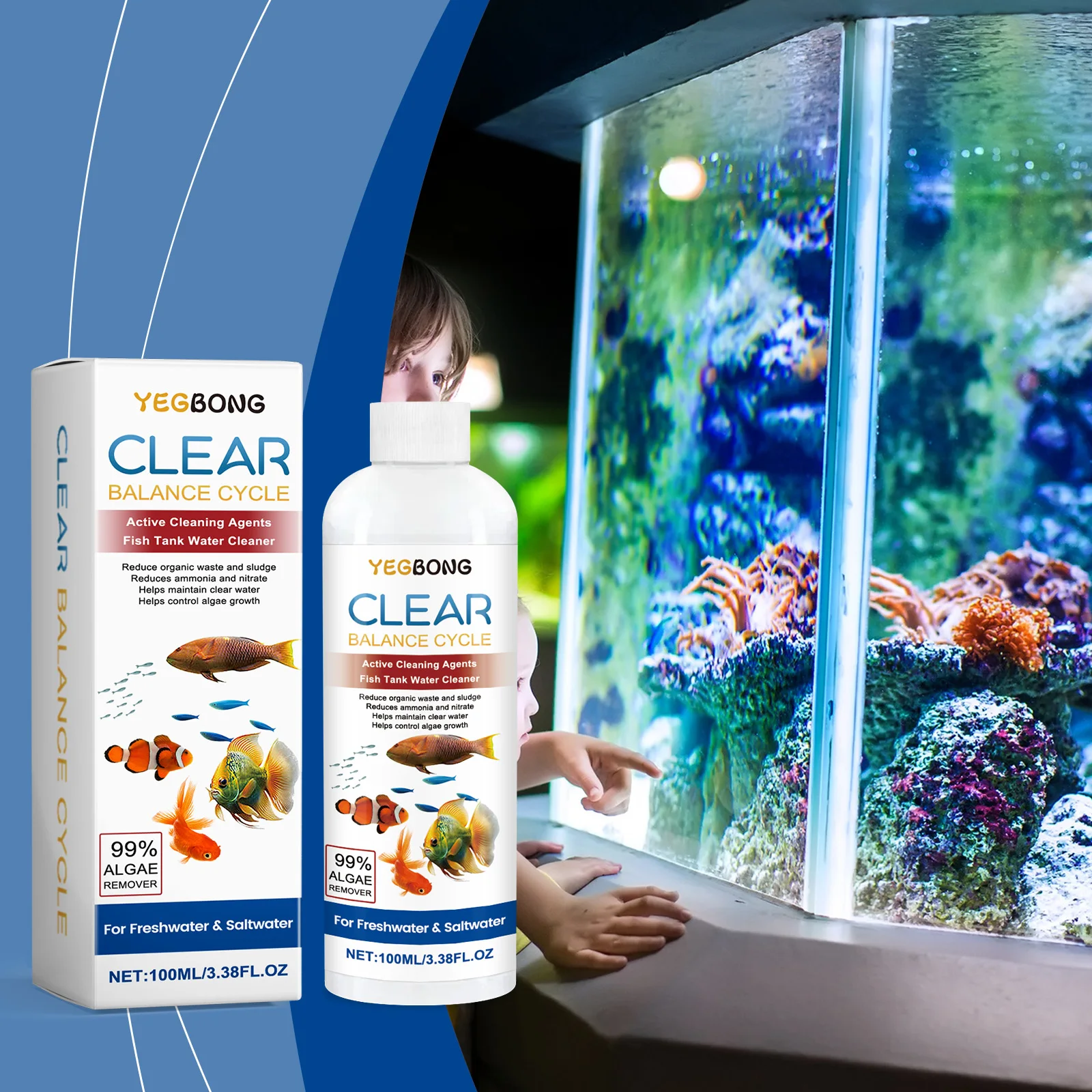 Środek do usuwania glonów w ak – Aquarium Fish Breeding recenzja i cena