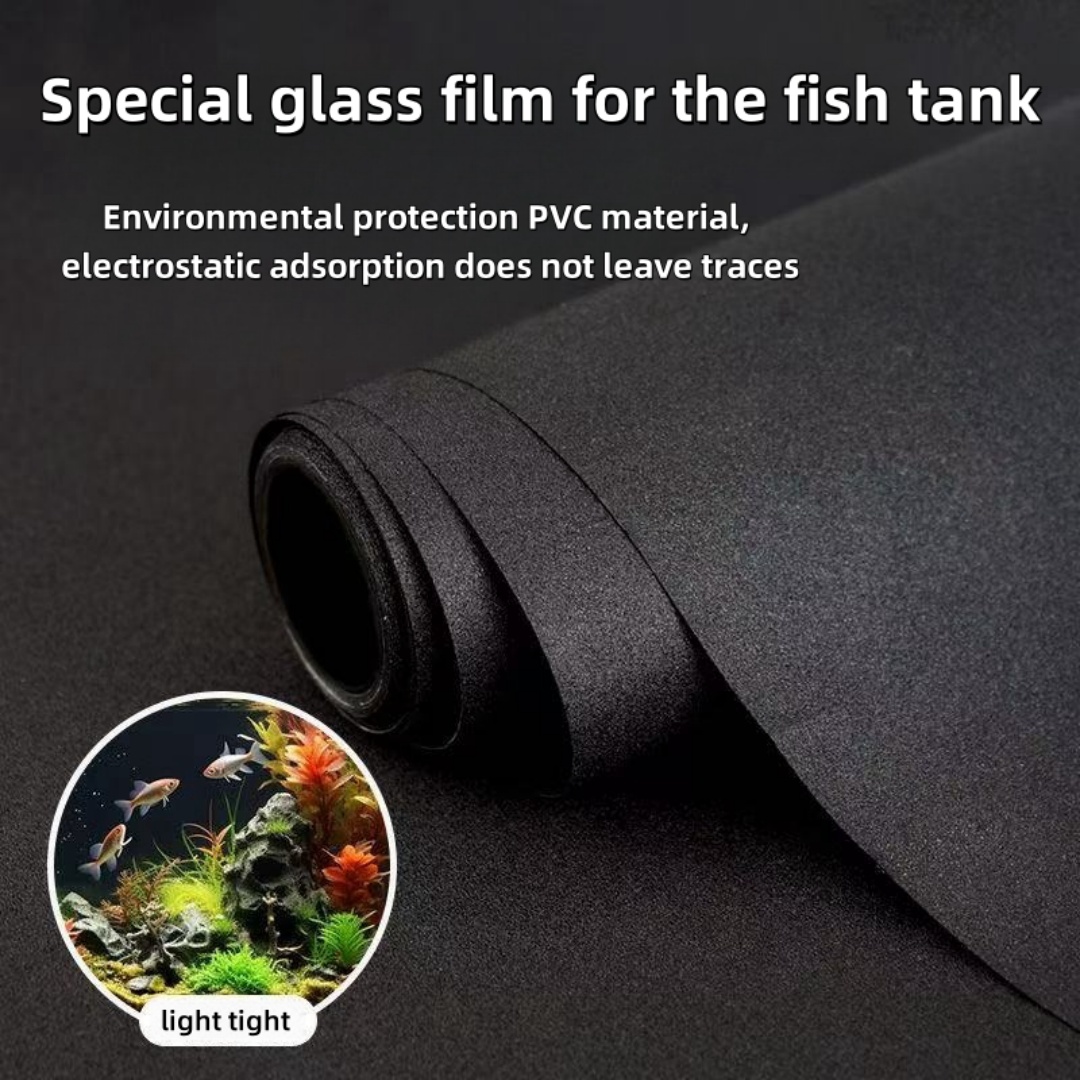 Czarna tapeta do akwarium, pla – Aquarium Fish Wallpaper recenzja i cena